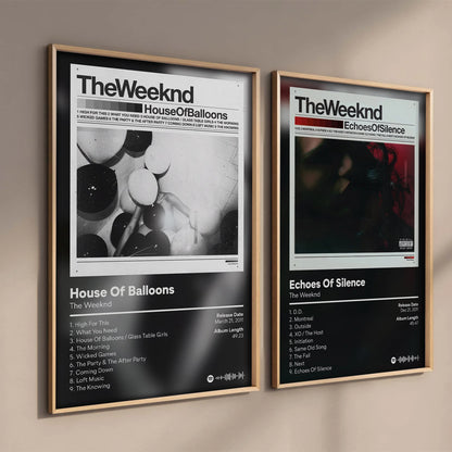 Album Cover The Weeknd Poster