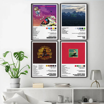 Music Album Cover Posters Canvas Painting Print Art Home Wall Decor Picture Gift